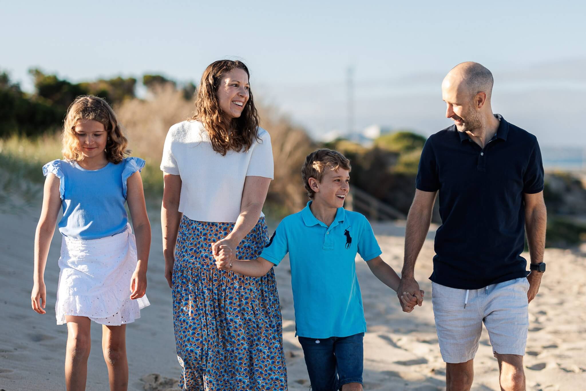 MyBudget clients enjoying a family beach day; a fun, budget-friendly school holiday activity.