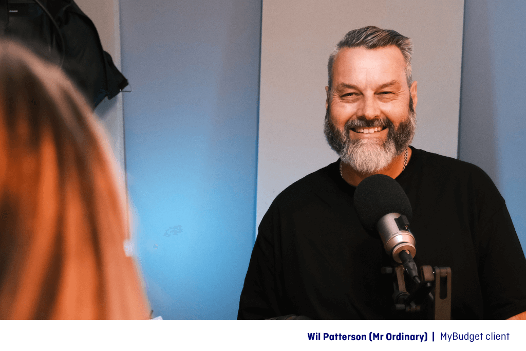 Wil Patterson (aka Mr Ordinary) on the MyMoney, MyStory podcast, sharing how one financial mistake led to jail, and how MyBudget helped him find redemption and financial freedom.