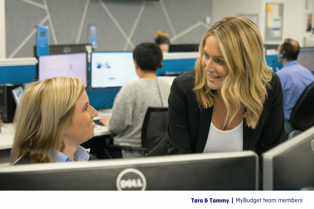 Tammy Barton, Founder & Director of MyBudget, leading the conversation on employee financial wellbeing with Bloom.