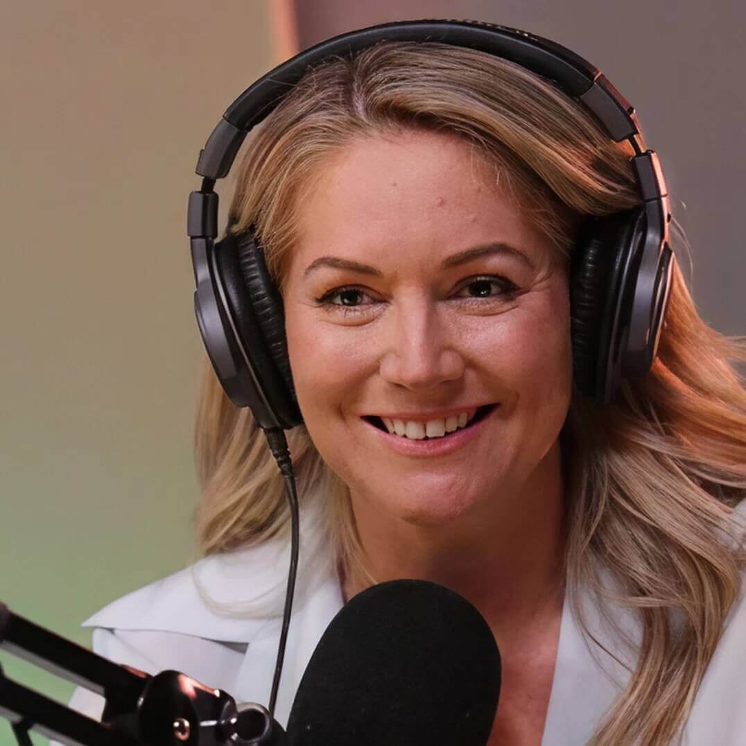 Tammy Barton, Founder and Director of MyBudget, speaking on a podcast about debt solutions and budget planning for Australians.