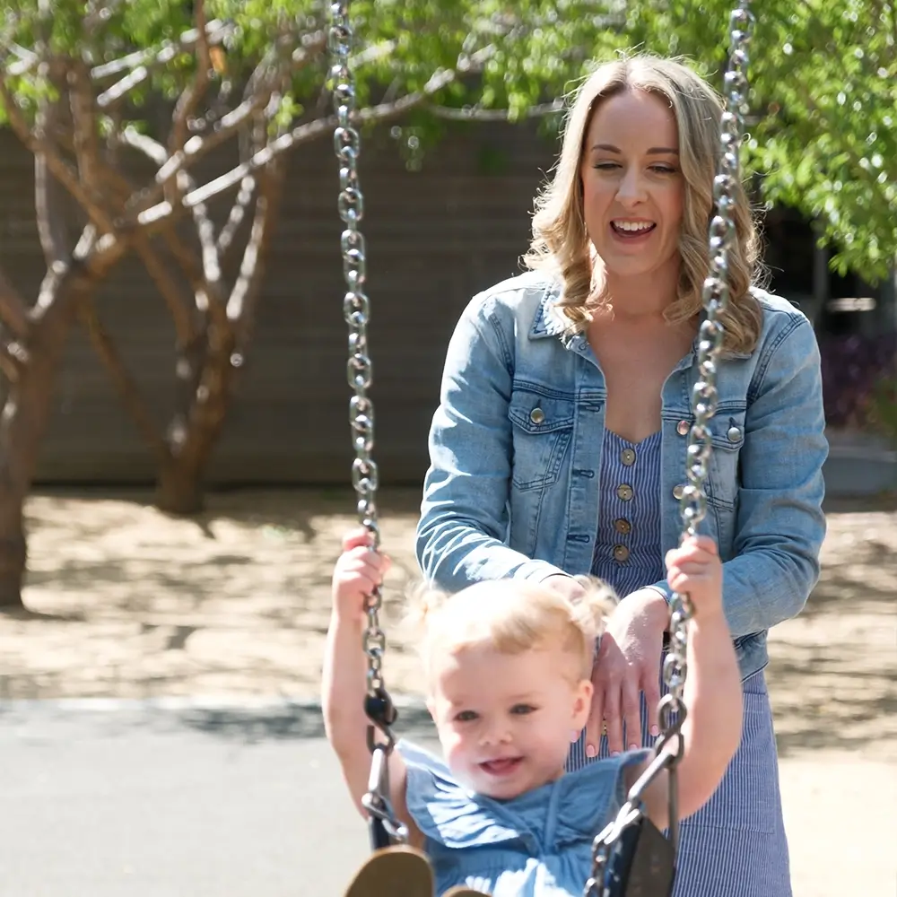 Erin and her family, MyBudget clients, achieving financial goals with budget planning and money saving plan in Australia.