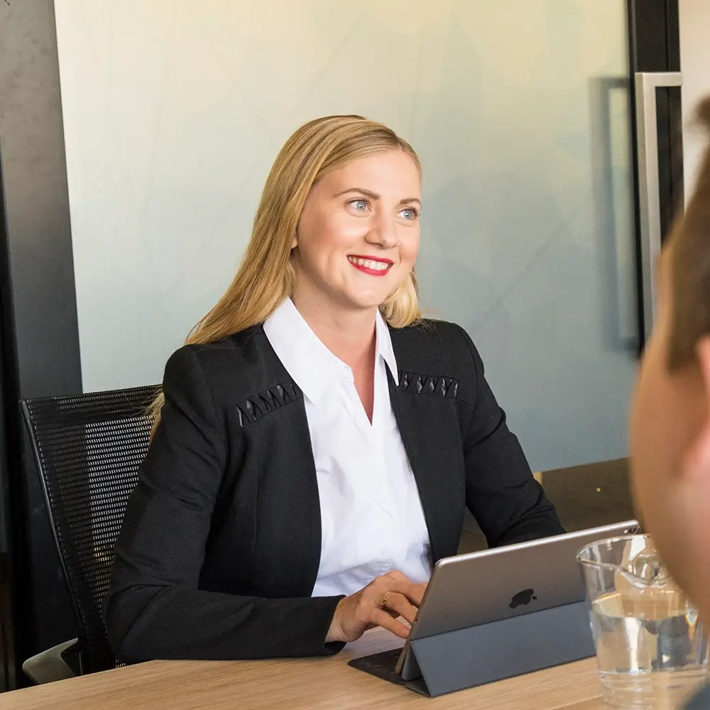 Liis, a dedicated MyBudget staff member providing financial coaching and budgeting help to Australians.