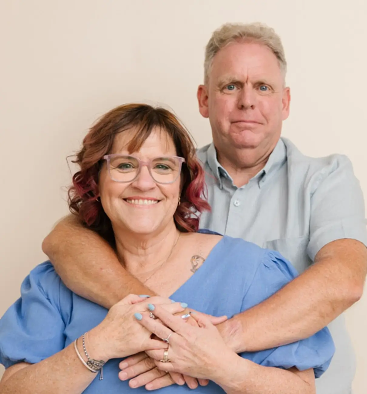 Michelle and Phil, proud MyBudget clients, showing how personal budgeting, debt support and savings planning helped them get back on track.