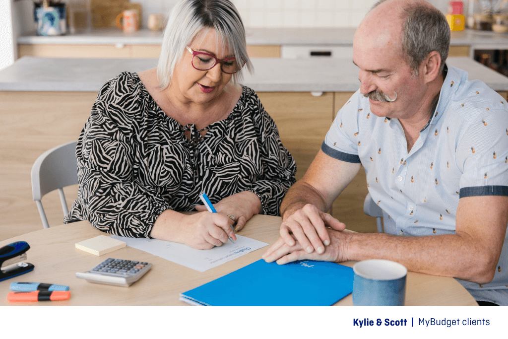 Kylie & Scott found debt relief and expert money management solutions, helping them get ahead financially with MyBudget Australia.