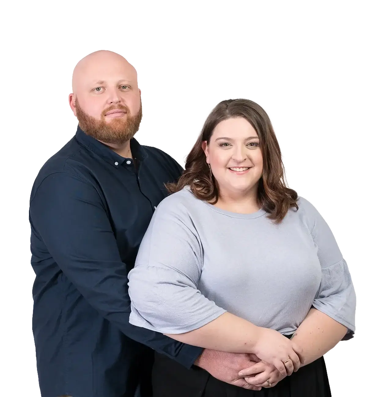 MyBudget clients Megan and Creagh featured in client stories celebrating achieved financial goals and successful debt solutions in Australia.