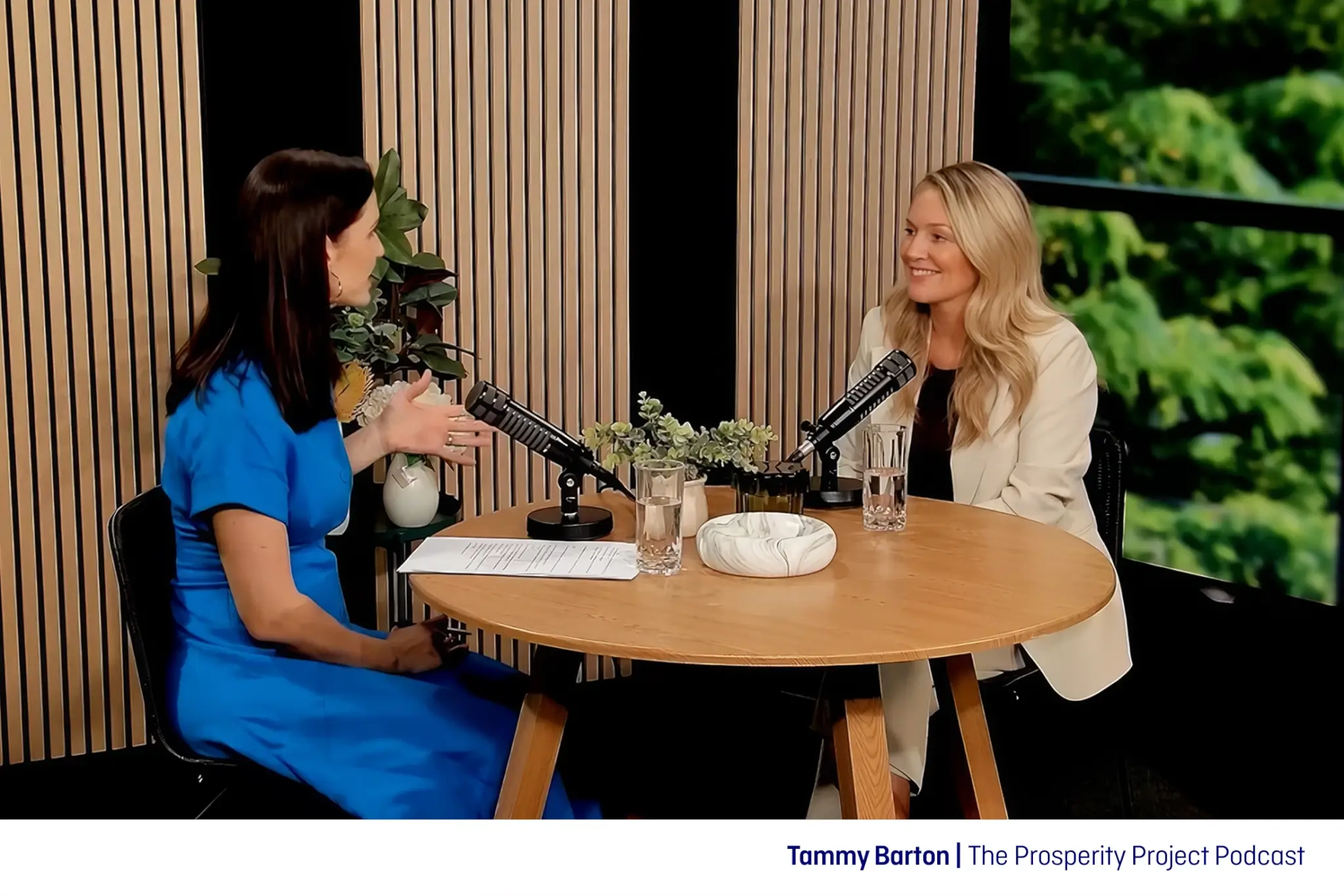 Tammy Barton on The Prosperity Project Podcast with Nadine Higgins