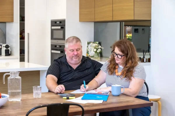 MyBudget clients Pete and Alyssa no longer worry about the cost of living crisis. With a personalised cost of living budget, debt relief solutions, and savings plan from MyBudget, their money stress is under control in Australia.