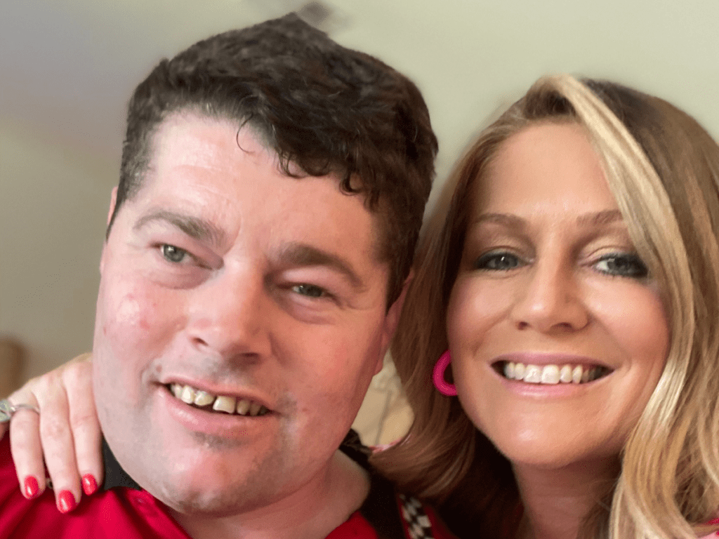 Tammy Barton and her brother Josh