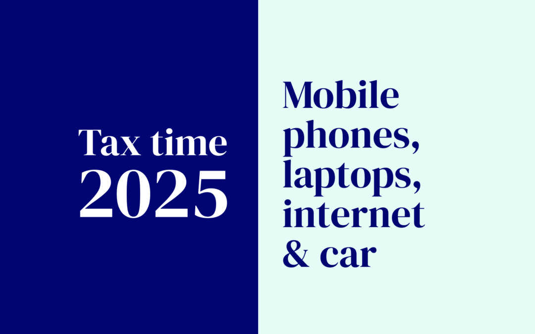 Can I claim my mobile phone, laptop, internet or car on tax?