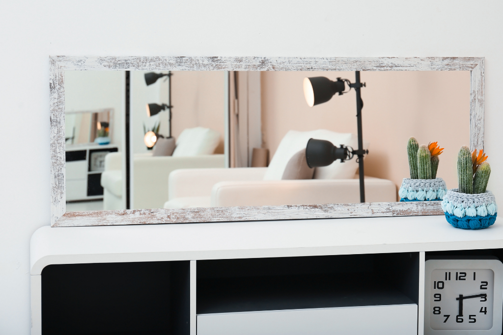 Budget home improvements: Wondering how to make a room look bigger? Add mirrors!