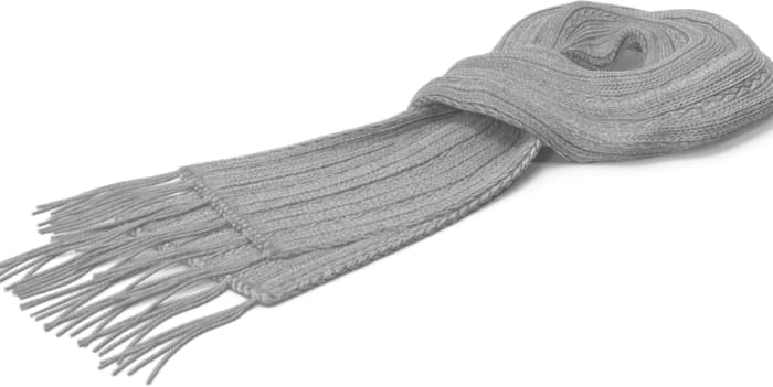 A grey scarf - cheap mother's day gifts