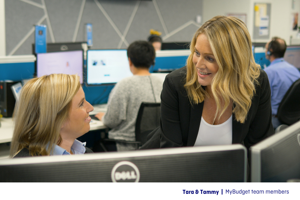 Tammy Barton, Founder & Director of MyBudget, leading the conversation on employee financial wellbeing with Bloom.