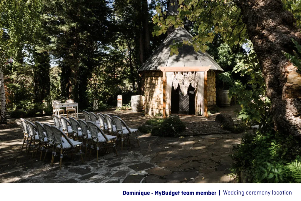 MyBudget team member shares wedding planning tips for Australian couples, including how to choose a budget-friendly wedding venue.